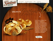 Tablet Screenshot of gastonsbakery.com